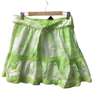  Womens  Size 14 A-Line Skirt 5th Avenue Ave F