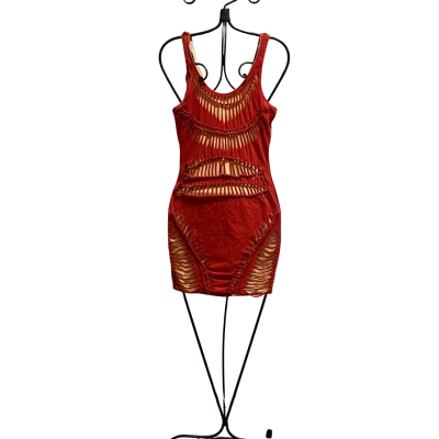 Sass & Bide Womens  Size 8 Mini Dress Beige / Red 