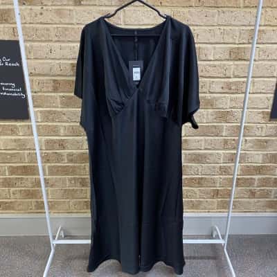 Pink Dusk Womens Wanting More Midi Dress Size 22 