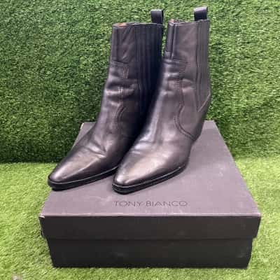 Tony Bianco Helene Boots Black Size 10