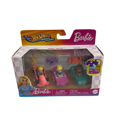 Hot Wheels Barbie Racer Verse 3 Pack 