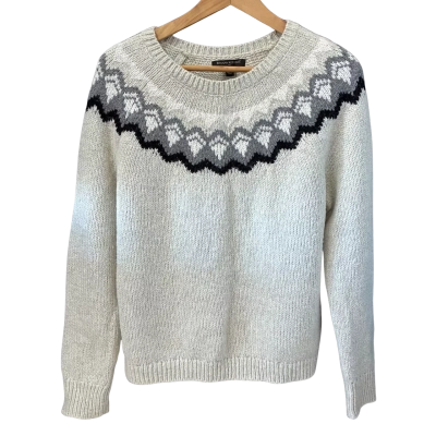 Banana Republic Womens Size M Sweatshirt Grey 