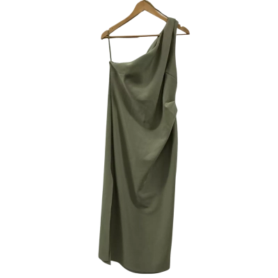 Bec & Bridge Womens Size 16 Off The Shoulder Dress Green 