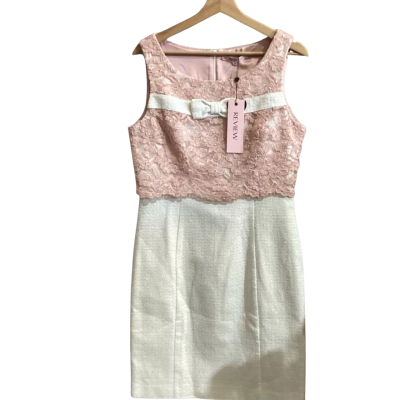 Review Womens  Size 12 Cream / Pink  