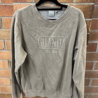 Ghanda Womens  Size 8 Jumper Brown 