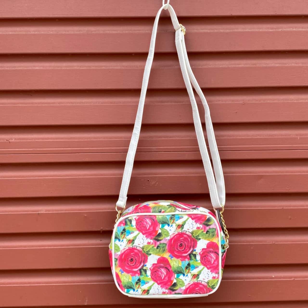 Juicy Couture Womens Floral Cross Body Bag