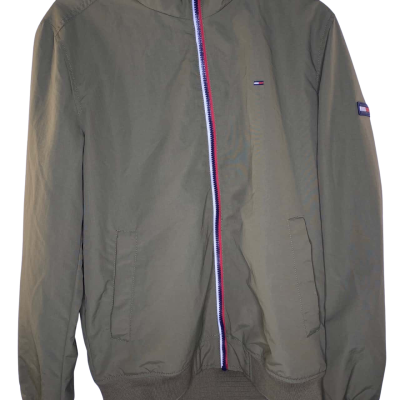 Tommy Jeans Mens Green Jacket Size L 