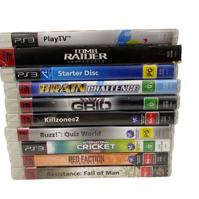 PS3 Games Bundle 