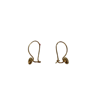 9ct Gold Euro Earrings