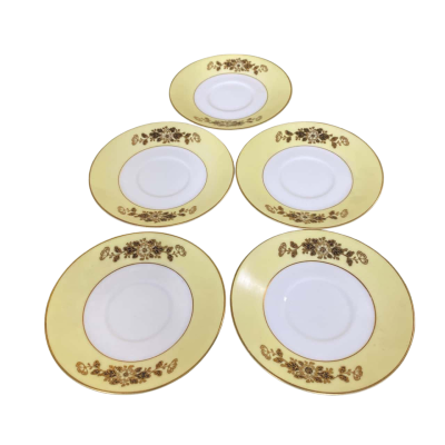 Noritake China Saucers x5
