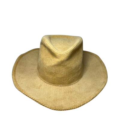 Lack of colour, Sandy Cord, Tan Corduroy Cowboy Hat 