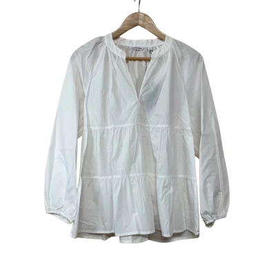 Brand New - Country Road Tiered White Shirt - Size 8