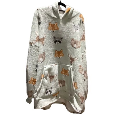 Morgan & Finch Womens Oversized Sherpa Hoodie