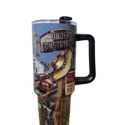 Lisa Pollock "Big Guy" Travel Mug 