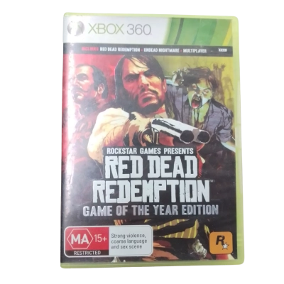XBOX 360 Game: Red Dead Redemption, Game of the Year Edition