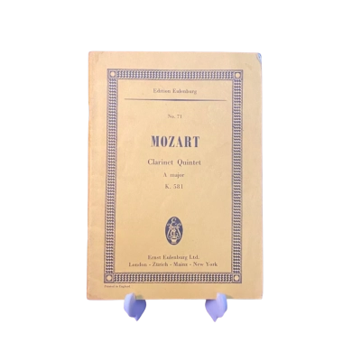 Mozart Music Book