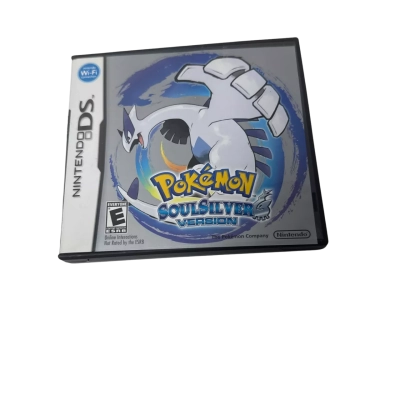 Nintendo DS Pokemon soul silver CASE ONLY with manuals