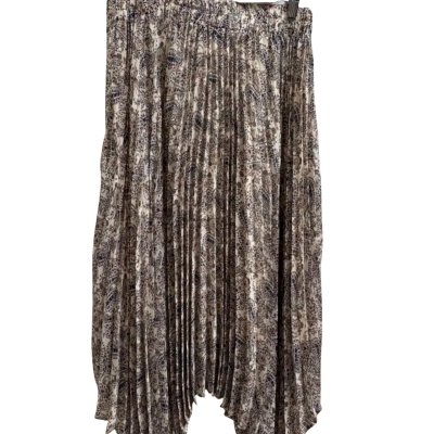 BNWT Portmans Ivory Paisley Size 12 Midi Skirt 