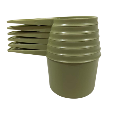 Tupperware Measuring Cups, Set of 6, Sage Green, Made in Australia