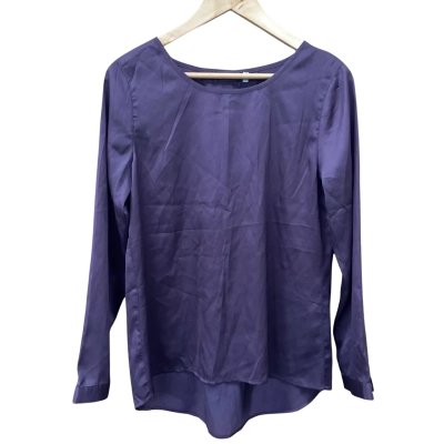 Brown Sugar Burgundy Long Sleeve Top Size 10 