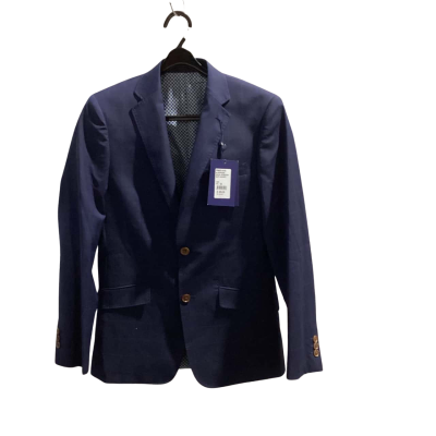 Oxford Mens  Size M Blazer Checked / Navy Blue RRP $499