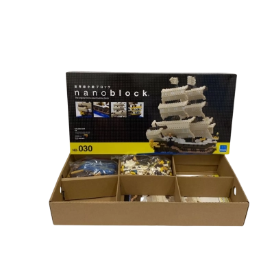 Nano Blocks 2490 Piece Puzzle - Sailing Ship 