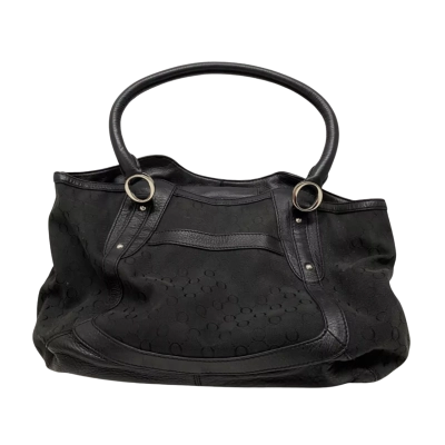 Oroton Signature ‘O’ Black Handbag  