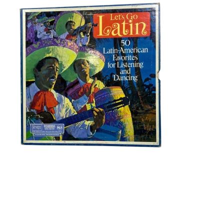Vintage Vinyl box set Let’s Go Latin only 3 records