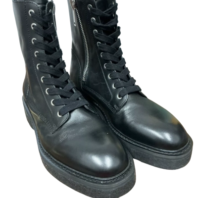 Saint Morta Mens Size 9 Boots Black  