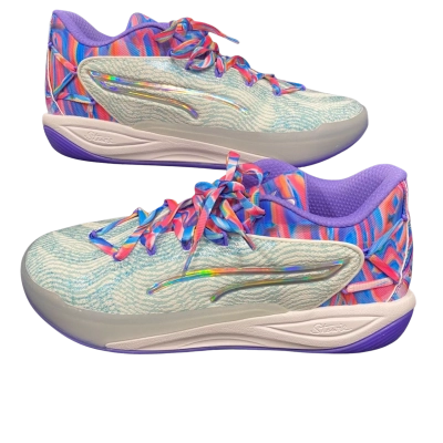PUMA Stevie 4 Prism Womens Size 12  Light Aqua/ Purple / White 