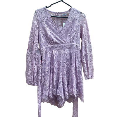 Valleygirl Womens Size 8 Lavender playsuit 
