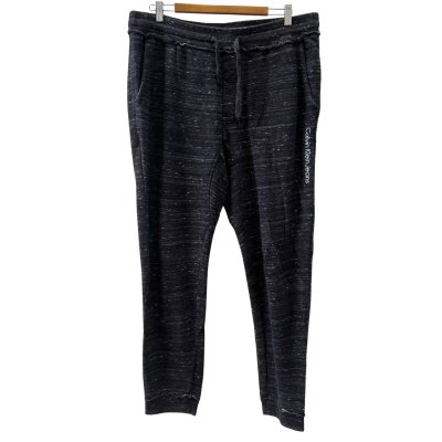 Calvin Klein Jeans Mens Size L Black Sweatpants  