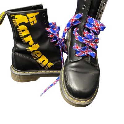 Dr Martens Womens  Size 37 / 4 Boots Black  / Yellow 