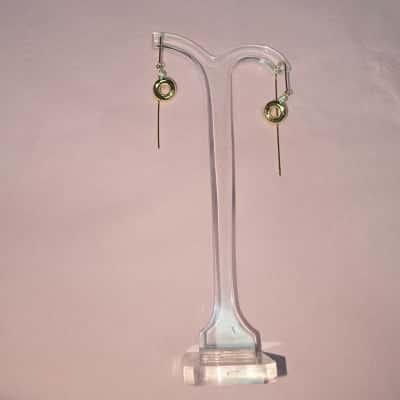 Mimco Womens Drop Earrings Gold tone