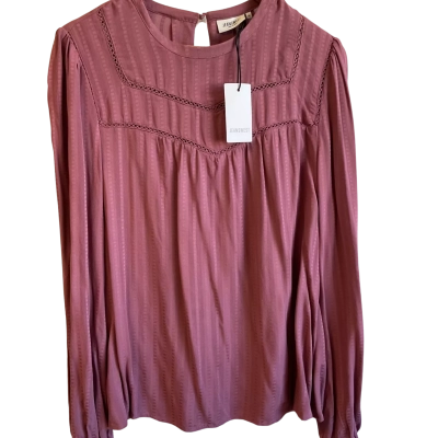 BNWT -“Jeanswest” Womens - Size 14 -Long Sleeve Shirt -Pink  