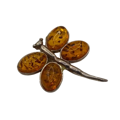  Womens Pendant Brown / Silver 