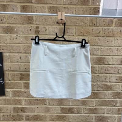  Billy j Womens white Jessica skort Size 10 