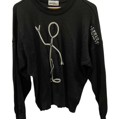  Carlo Colucci dark grey knitted sweater