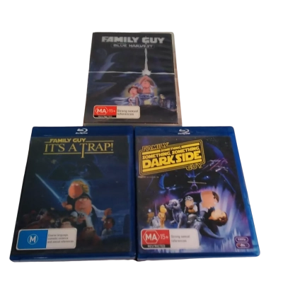 Family Guy Complete Star Wars Trilogy (All DVD's with Blu-ray Additions)