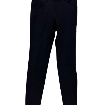 R.M. Williams Womens Black Pants Size 12 Slim Stretch Work Dress Trousers 