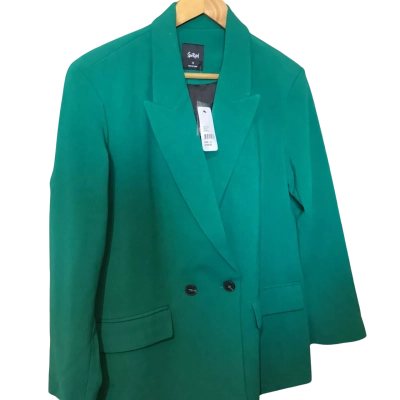 Sportsgirl Womens  Size 10 Suit Jacket Green 