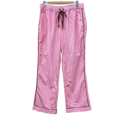 Hommey Pink/Maroon Striped Sleep Pants Size M