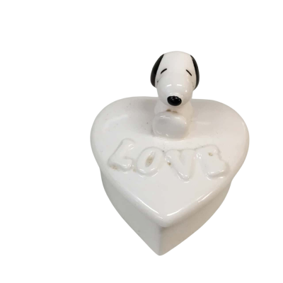 Snoopy Trinket Box Approx 7 x 6.5cm
