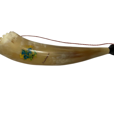 VINTAGE Souvenir Horn from the Simplonpass Region