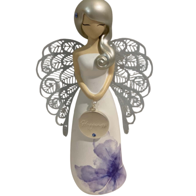 You Are An Angel Figurine- Floral Happiness 