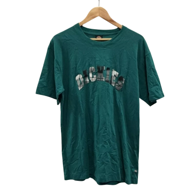 Dickies Mens Size L Short Sleeve T-shirt Blue