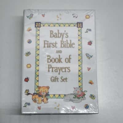 Baby's First Bible and Book of Prayers Gift Set (Brand New Sealed Boxed Edition)