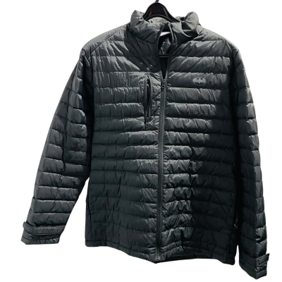 Movie World Batman Mens Size L Black Puffer Jacket