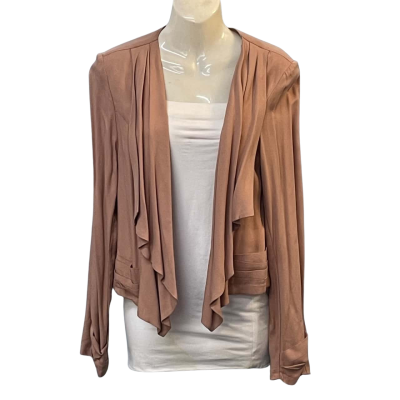  Womens  FreaFusion Size L Cropped Jacket / Open Jacket Brown / Other 