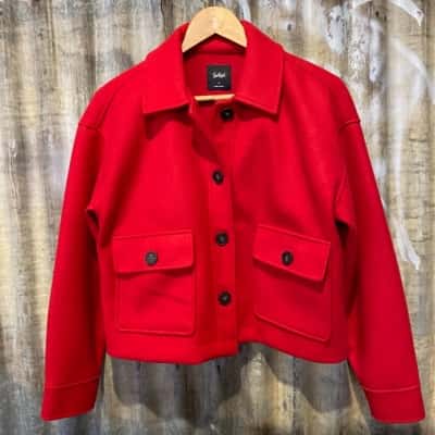 Sportsgirl Jacket Womens  Size 8 Red 